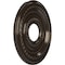 Ekena Millwork Cole PVC Medallion (Canopies up to 4 1/4"), 13"OD x 3 1/2"ID x 3/4"P, Universal Metallic Rustic Mist CMP13COERU - alternate 3